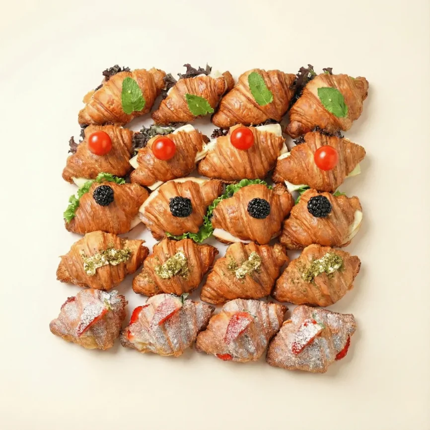 Croissant Sandwich Box (20 pcs) C-2