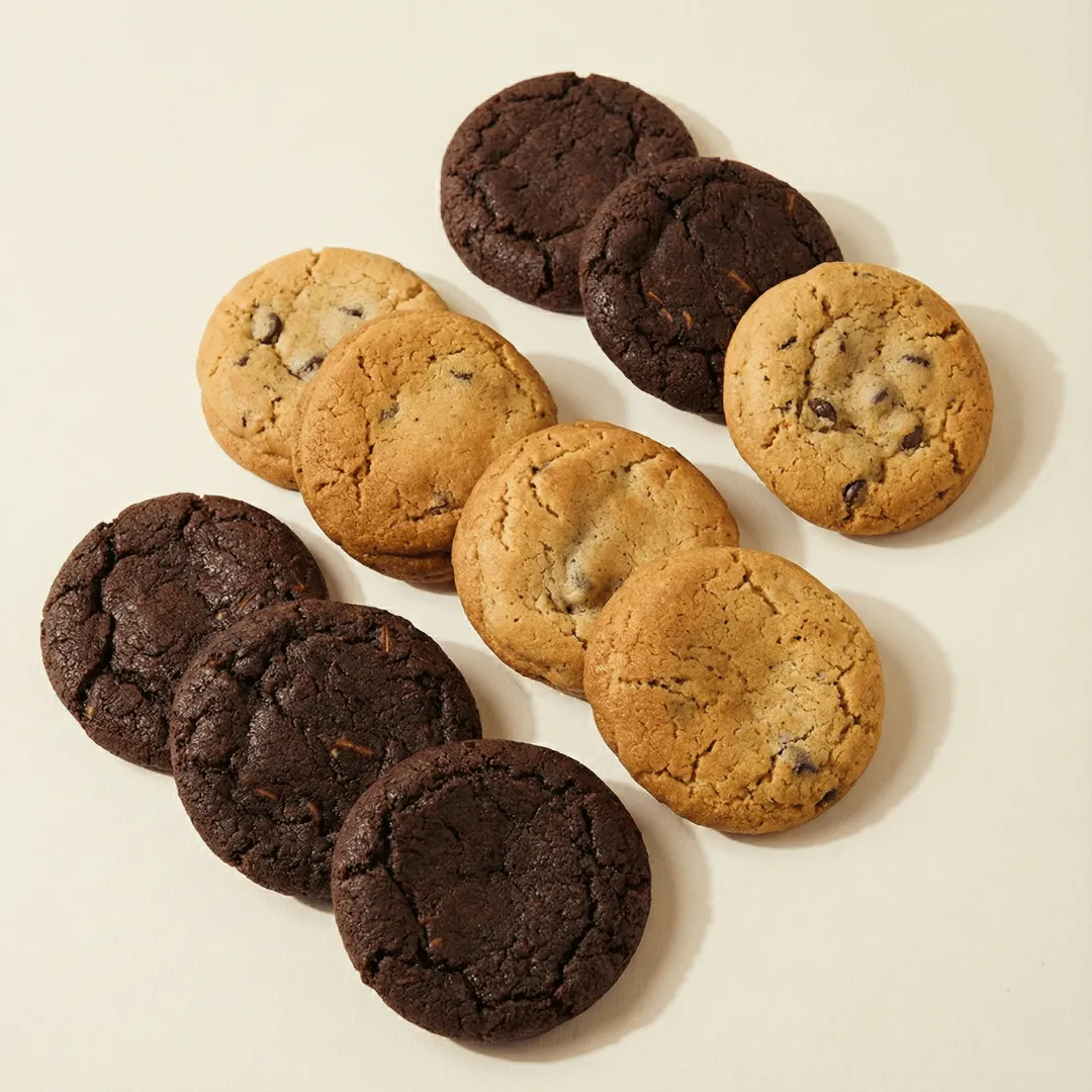 Chocolate & Vanilla Cookie Box