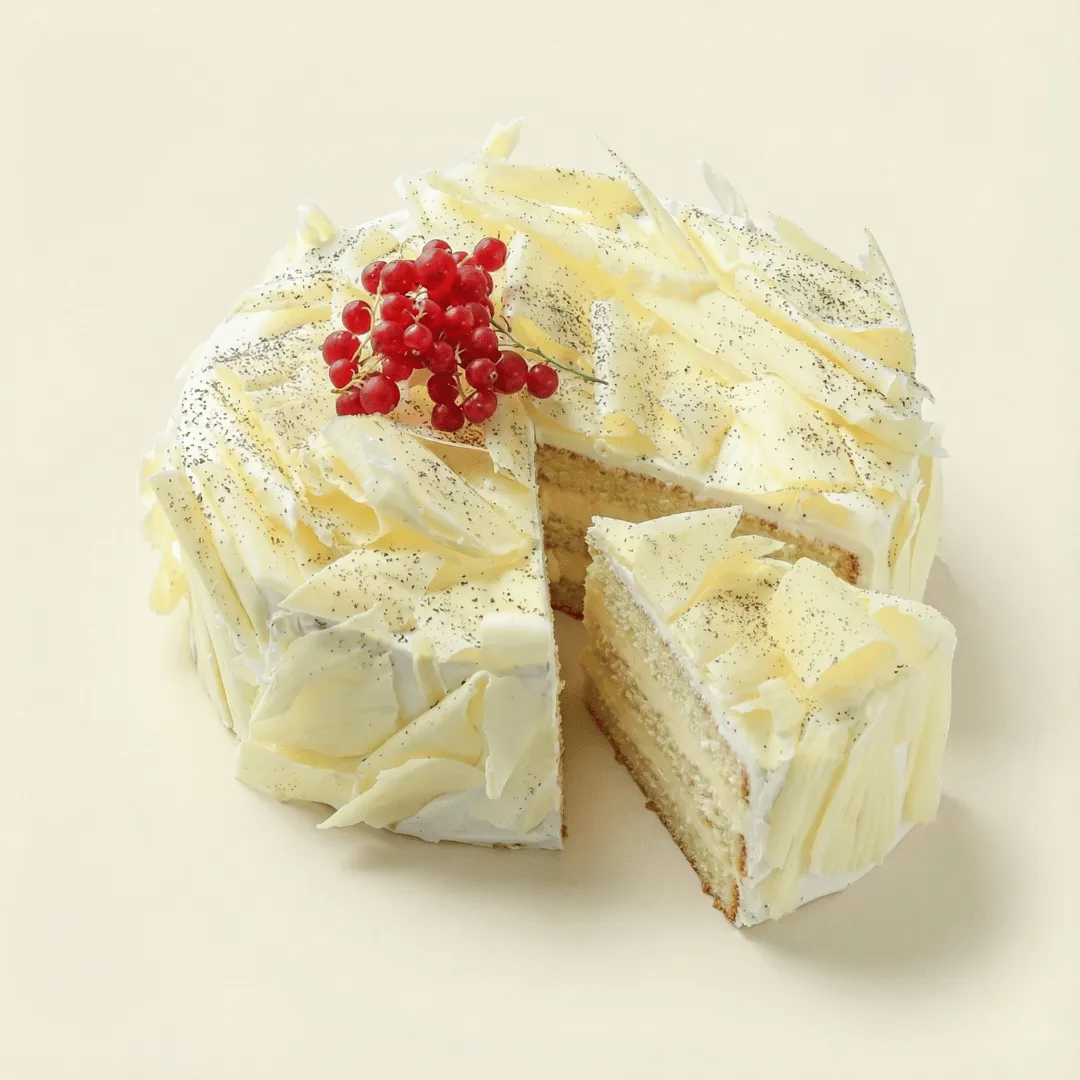 White Forest Cake