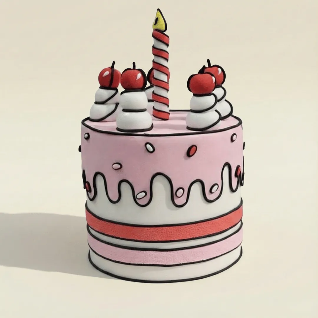 Art Celebration Cake